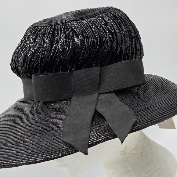 Chesterfield Original Black Lustra Wide Brim Hat main image 12